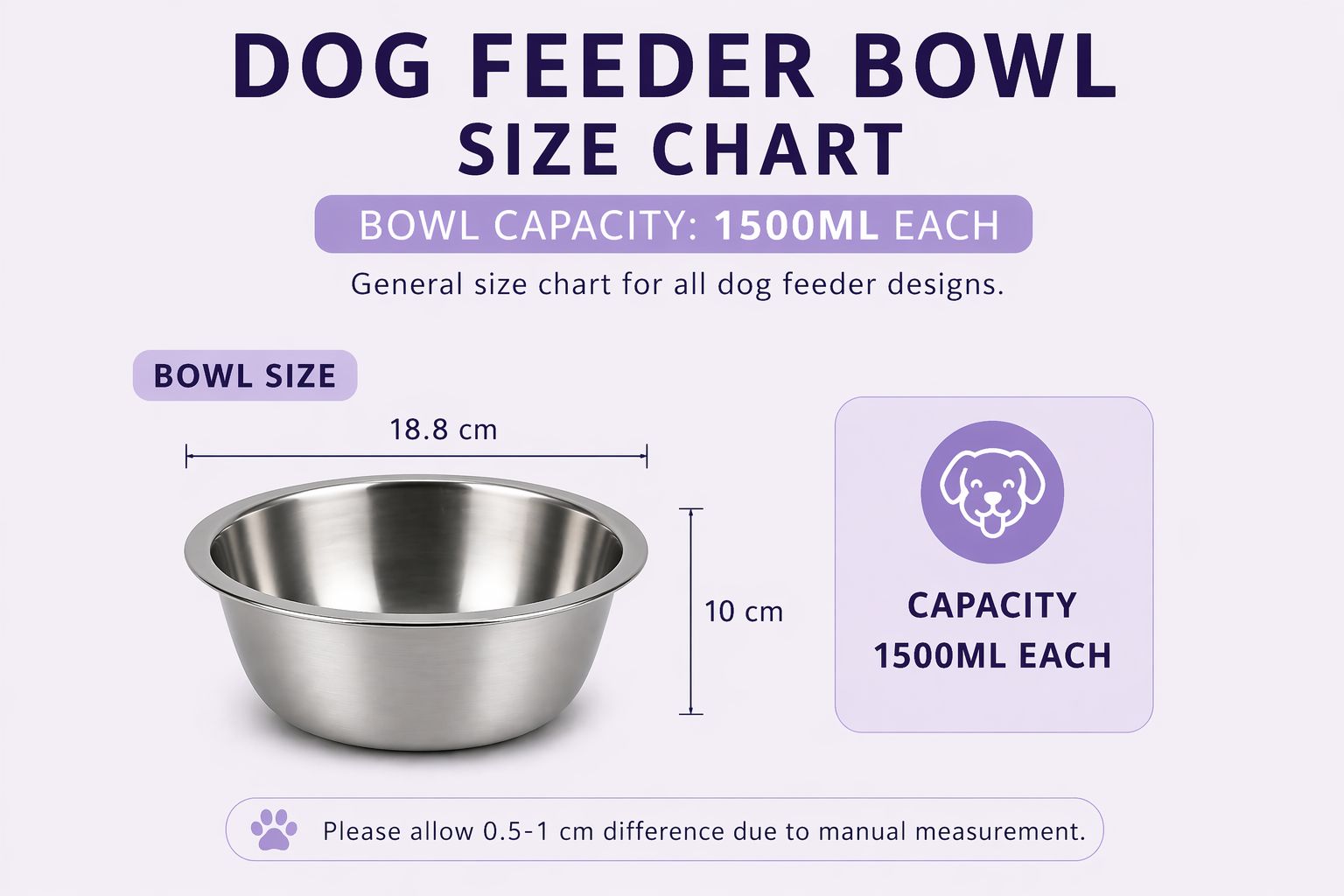 Sizing Chart for Signature Bone